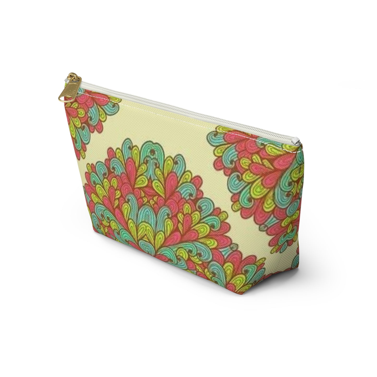 Morrocan All Over Print Travel Bag Multi Color Accessory Pouch w T-bottom 1