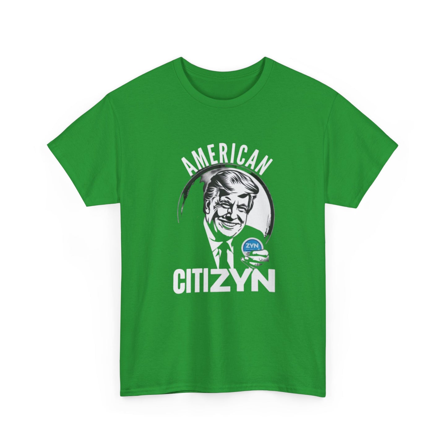 ZYN T-shirt funny Trump Shane Gillis Tucker Newport graphic Heavy Cotton Tee