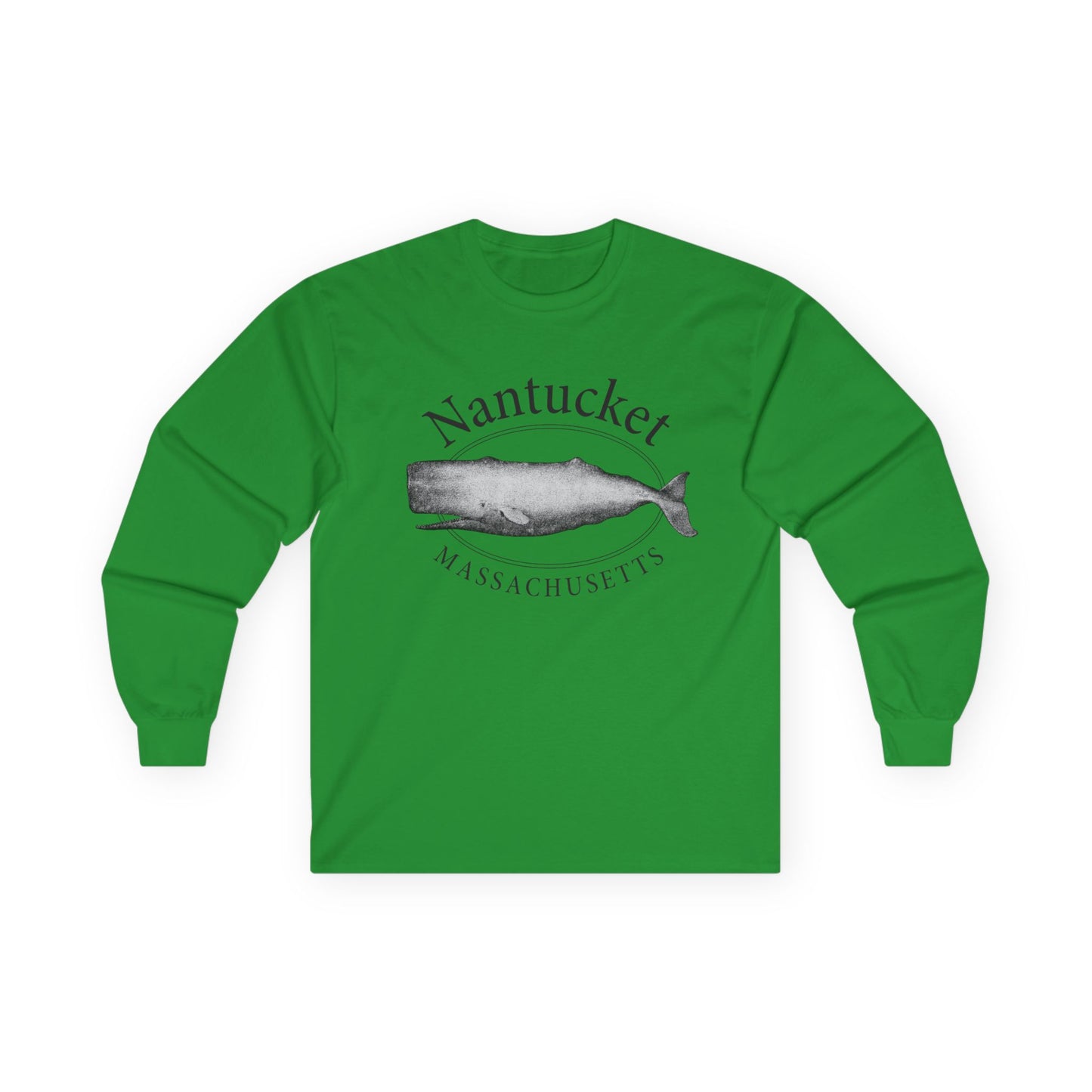 Nantucket USA Graphic Shirt Unisex Ultra Cotton Long Sleeve Tee