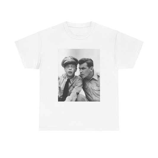 The Andy Griffith Show Tshirt Vintage Tv Series Retro Graphic Unisex Heavy Tee