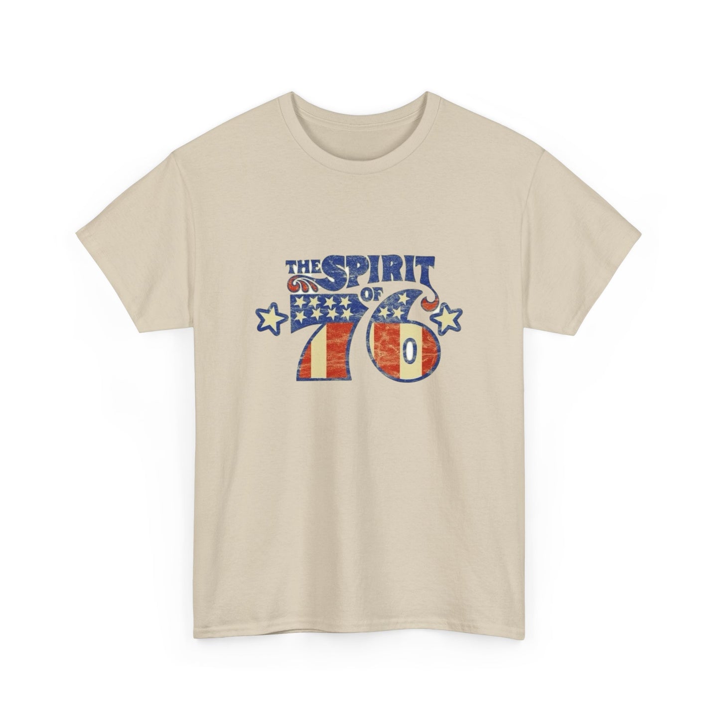 The Spirit Of 76 USA Graphic T Shirt Adult New Tee