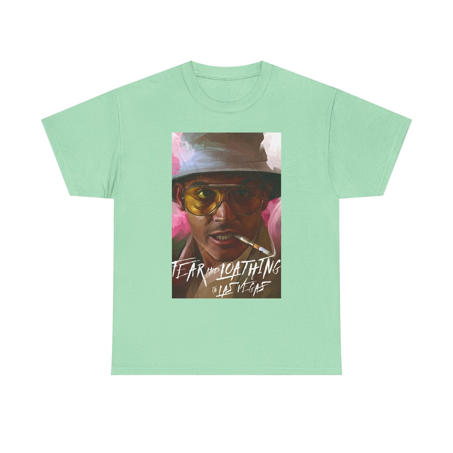 Fear And Loathing Graphic T Shirt Retro Vegas Vintage Unisex Heavy Cotton Tee