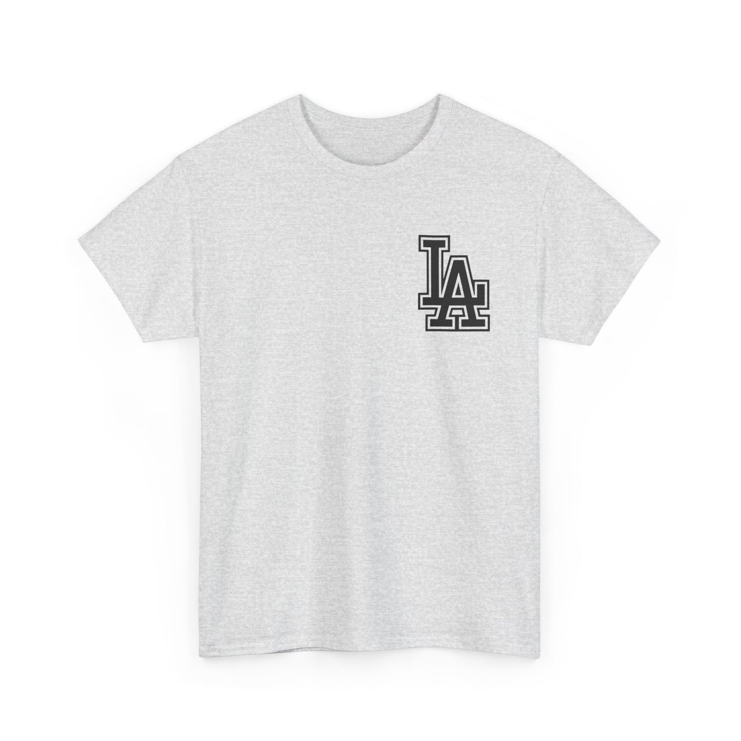 LA Los Angeles Cali Logo Graphic T Shirt S-5XL Unisex Heavy Cotton Tee