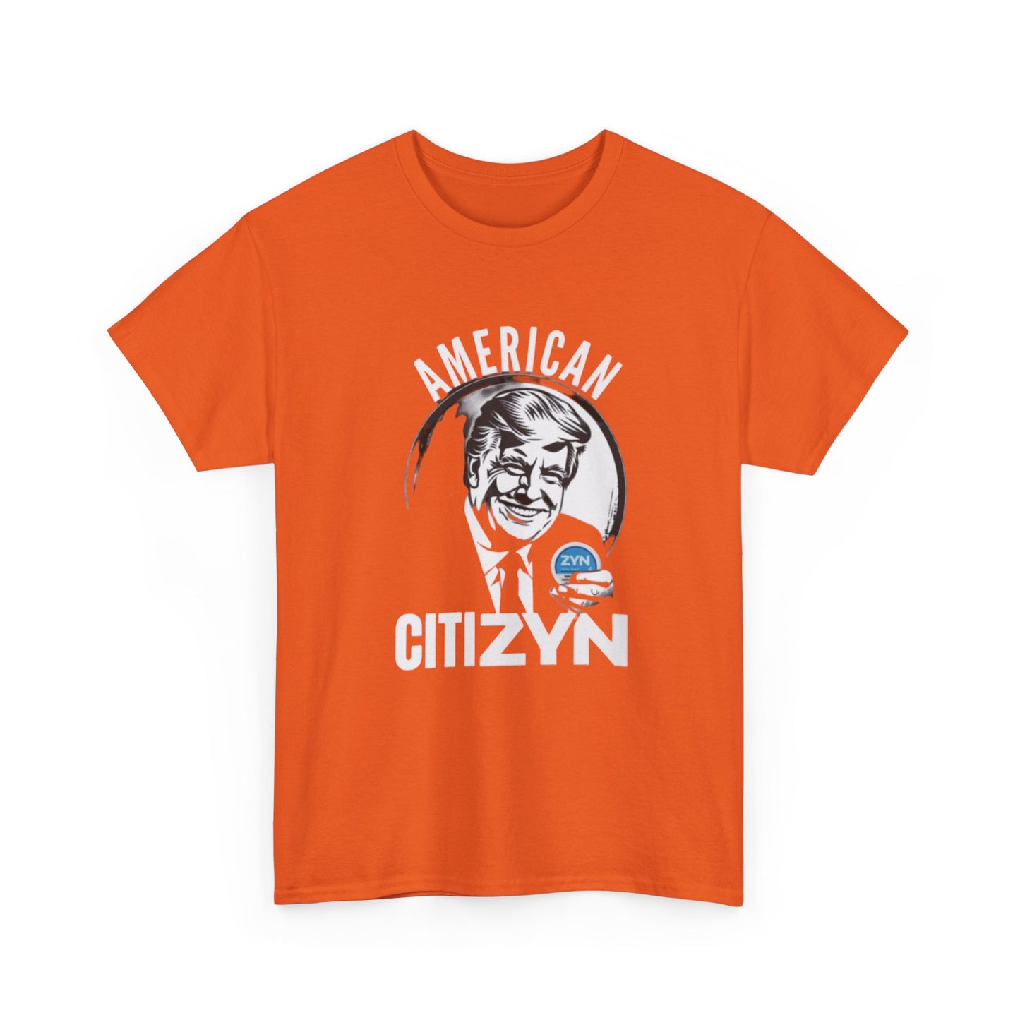 ZYN T-shirt funny Trump Shane Gillis Tucker Newport graphic Heavy Cotton Tee