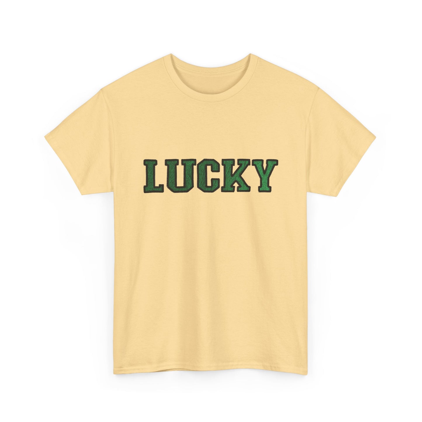 Lucky Graphic T Shirt New Adult Unisex Heavy Cotton Tee