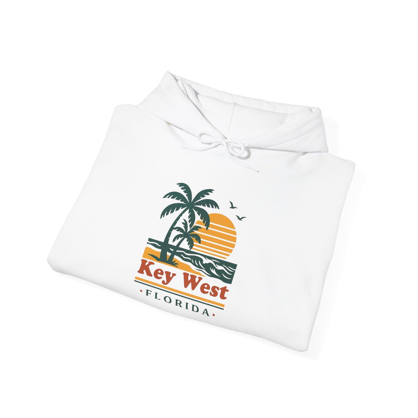 Key West Florida Graphic Hoodie Heavy Blend Sweatshirt NEW