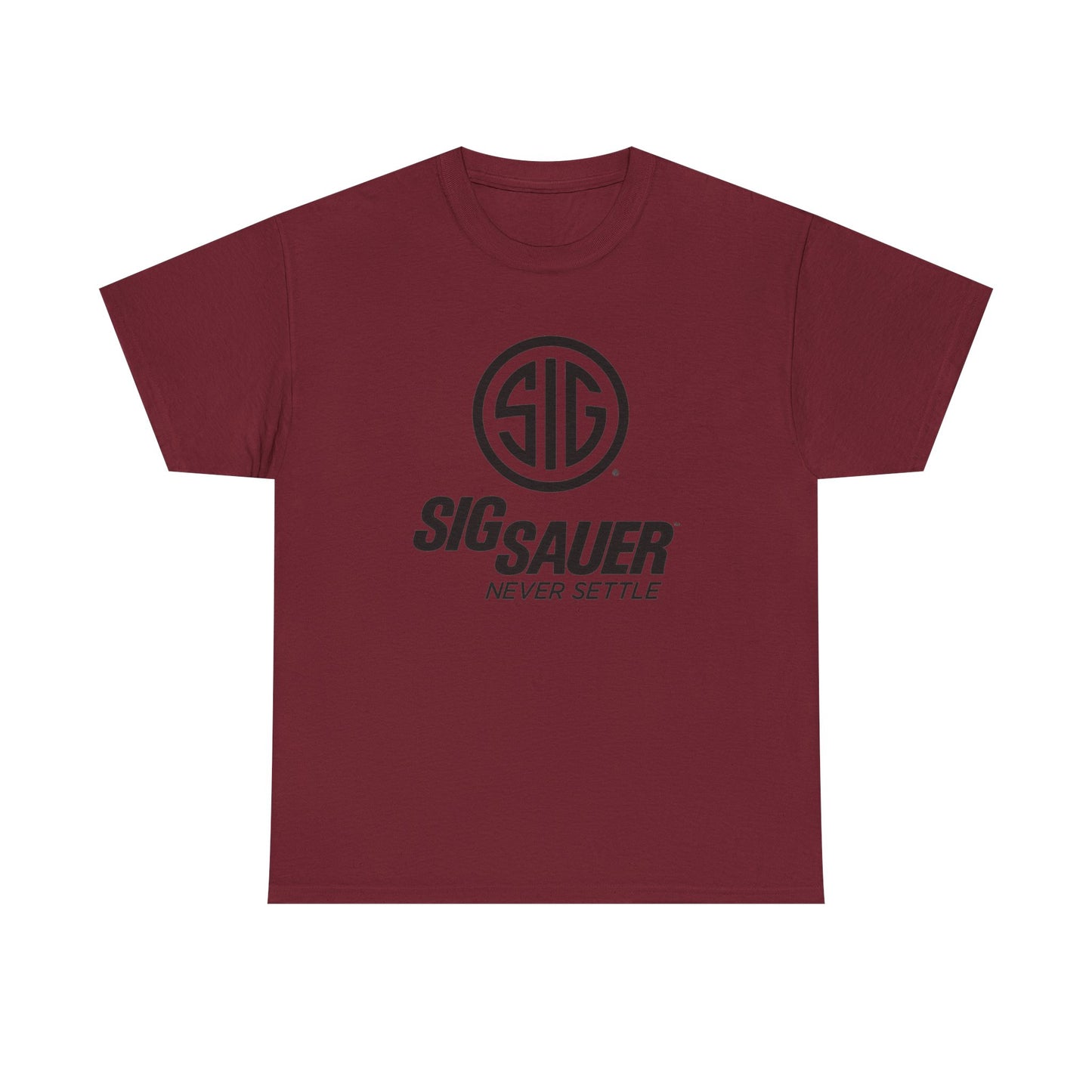 Sig Sauer Retro Graphic T Shirt Unisex Heavy Cotton Tee