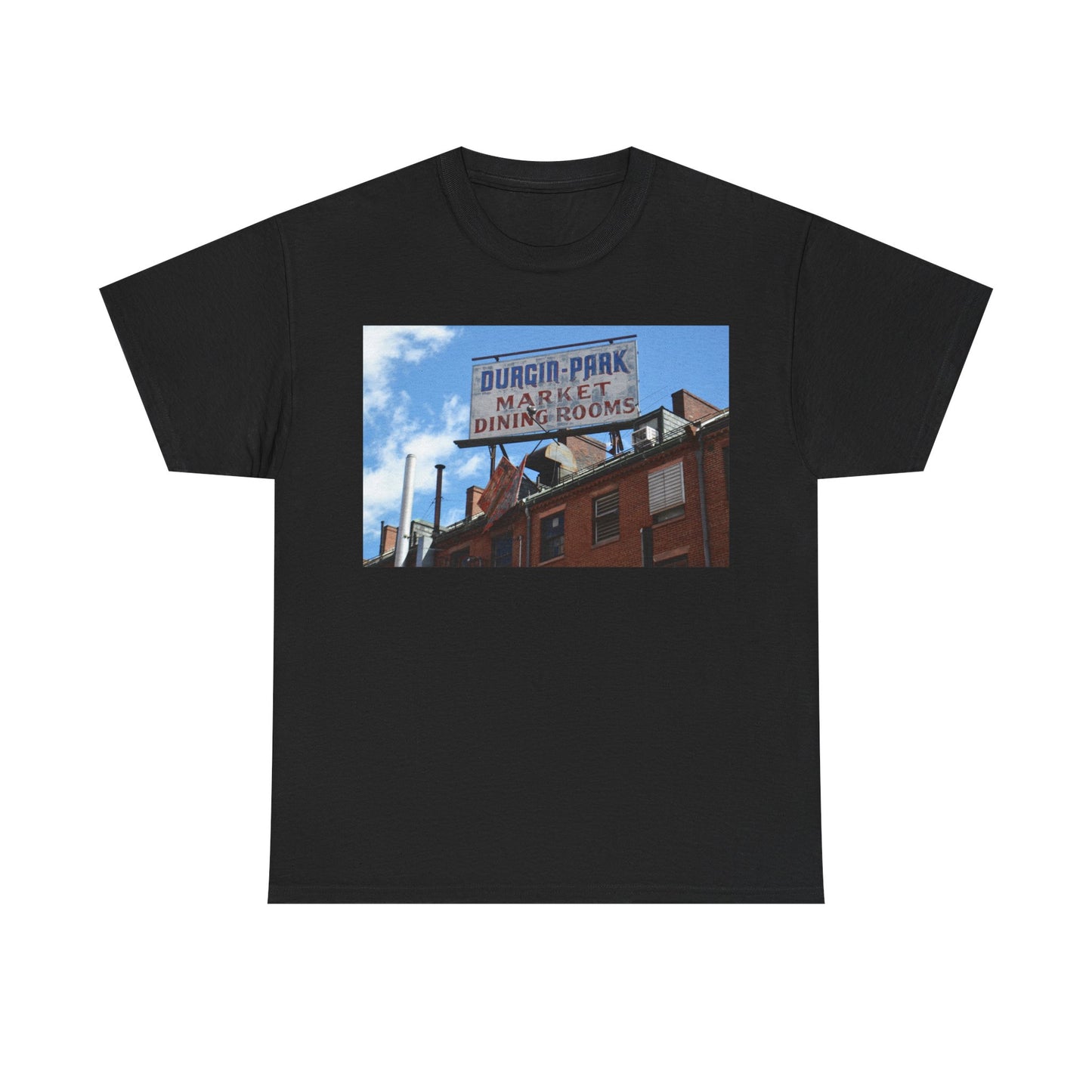 Durgin Park Shirt Vintage Boston Posters Retro Fenway Unisex Heavy Cotton Tee