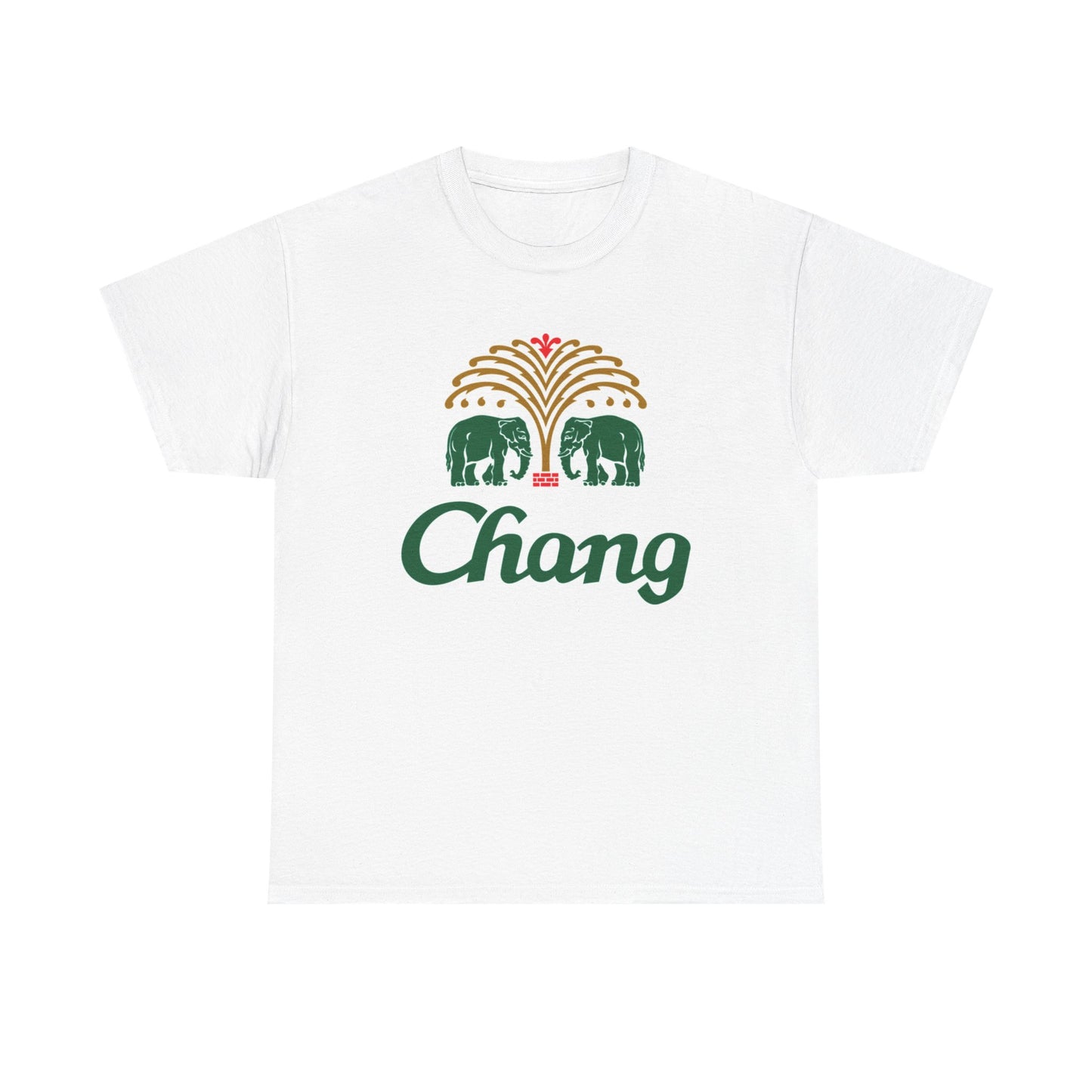 Chang Beer Graphic T Shirt Vintage Unisex Heavy Cotton Tee