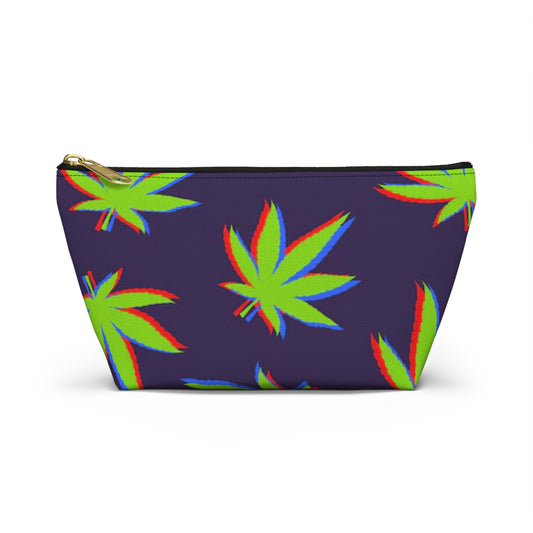 Groovy Weed 420 Travel Bag Multi ColorAccessory Pouch w T-bottom