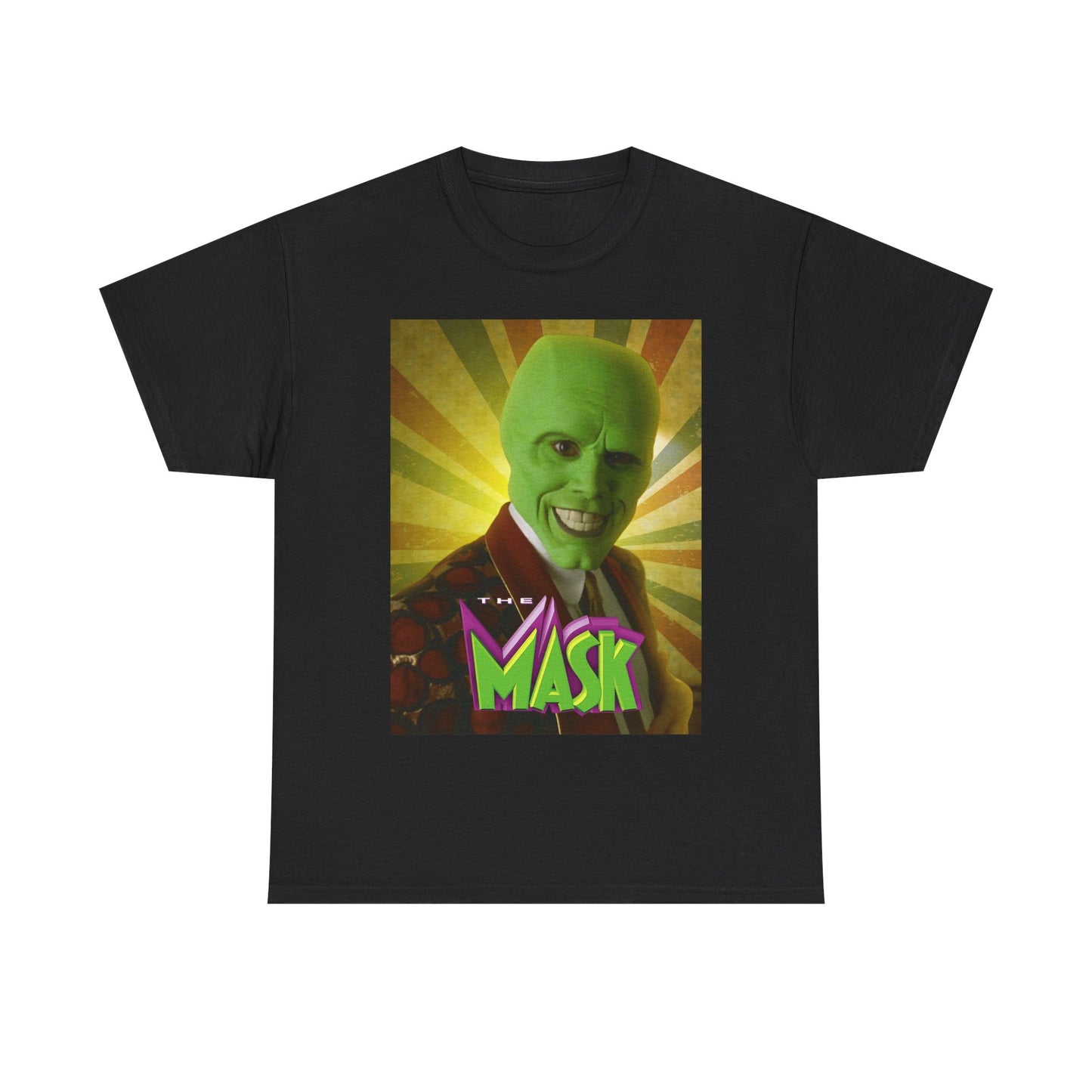 The Mask Tshirt Vintage Jim Carrey Movie Retro comedy 90s Nostalgia Fashion rare