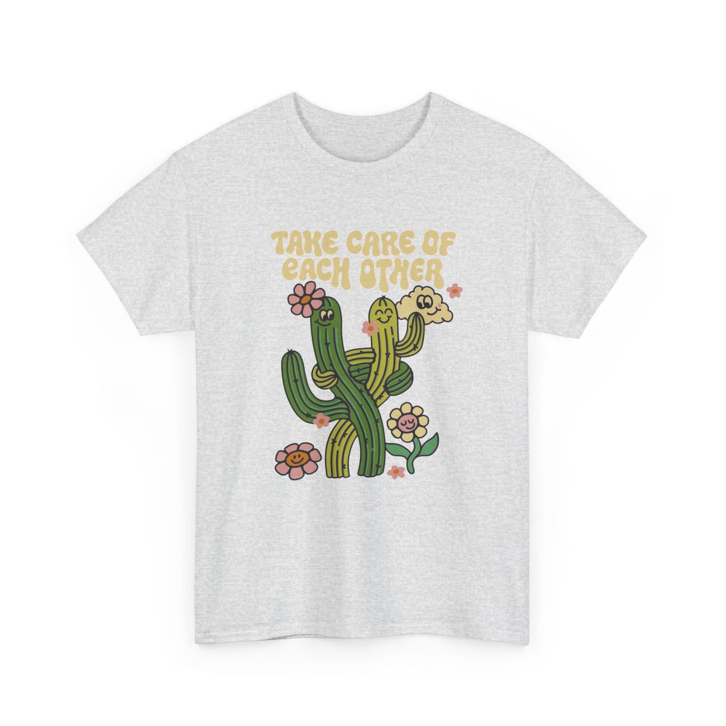 Take Care Of Each other Graphic T Shirt Unisex Heavy Cotton Tee