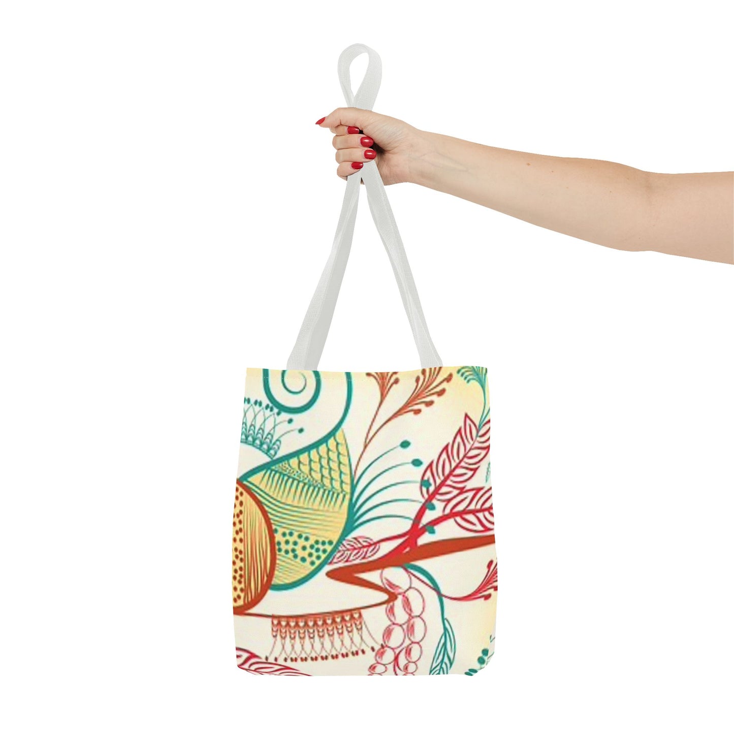 Multi Leaf Graphic Color BRAND NEW MODERN Tote Bag (AOP)