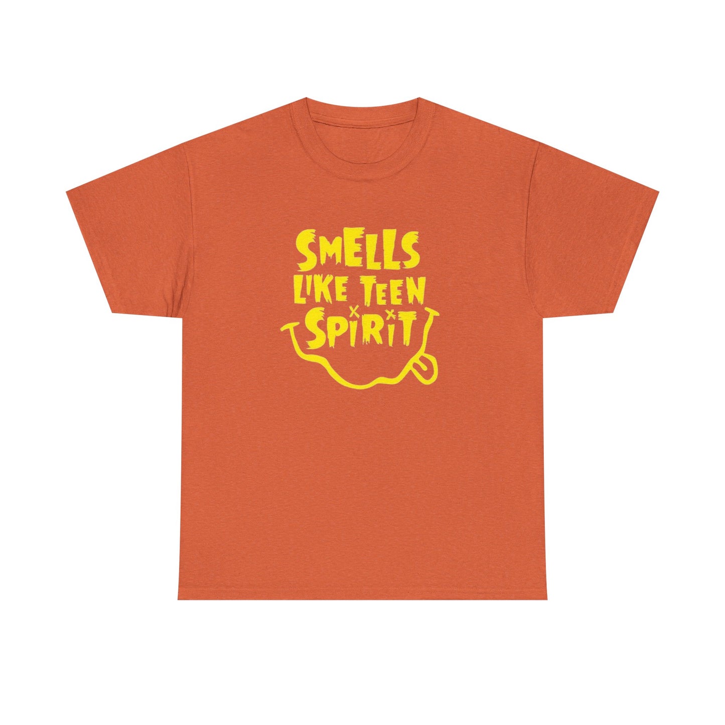 Smells Like Teen Spirit Nirvana Graphic T Shirt Unisex Heavy Cotton Tee