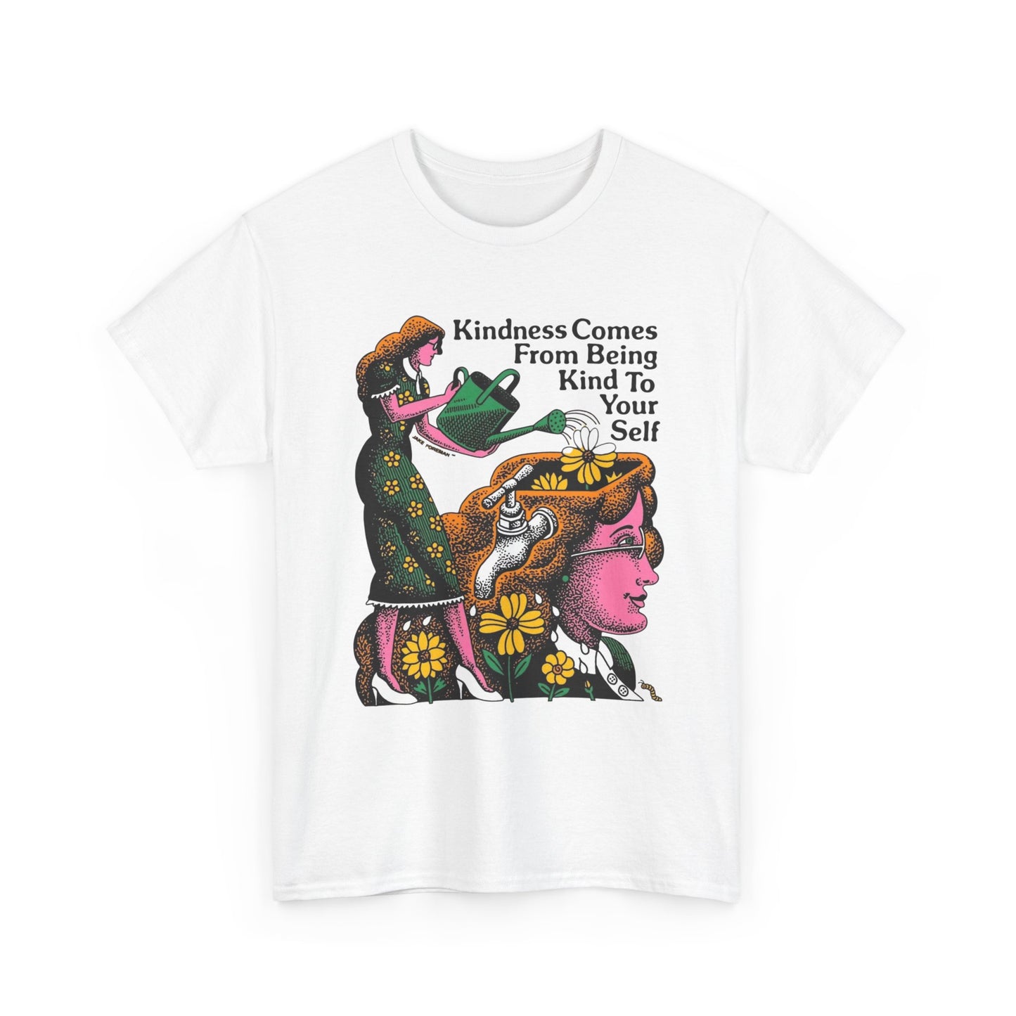 Be Kind To Yourself Graphic T Shirt Unisex Heavy Cotton Tee Gift Vintage