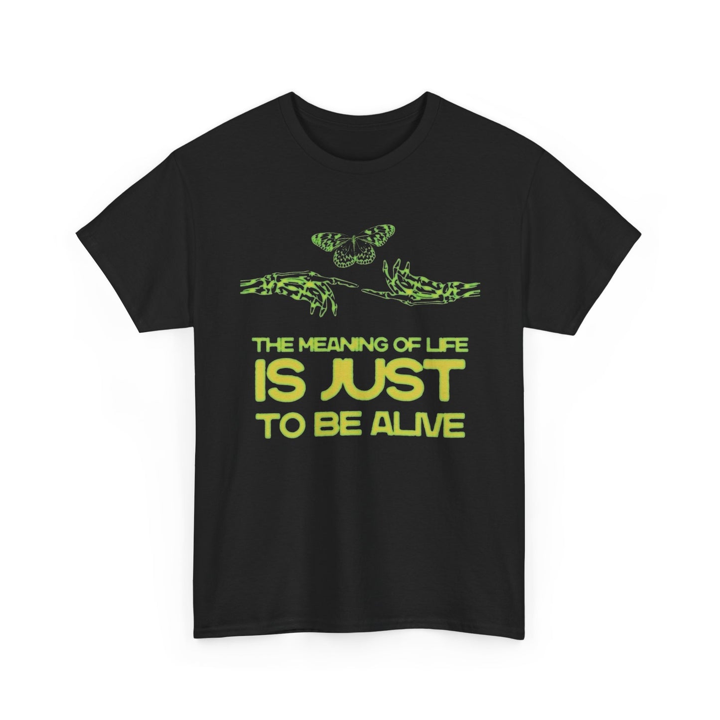 The Meaning Of Life Graphic T-Shirt Men's Women's Heavy Cotton Tee NEW GIFT