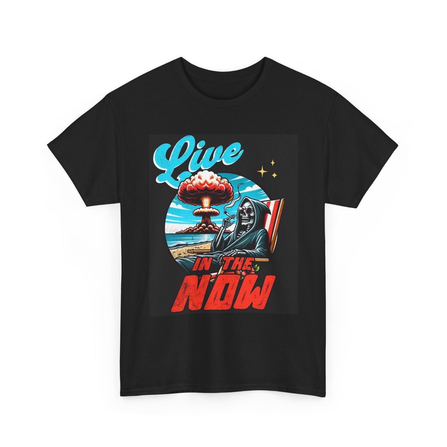 Live In The Now Graphic T Shirt Brand New Cotton Tee