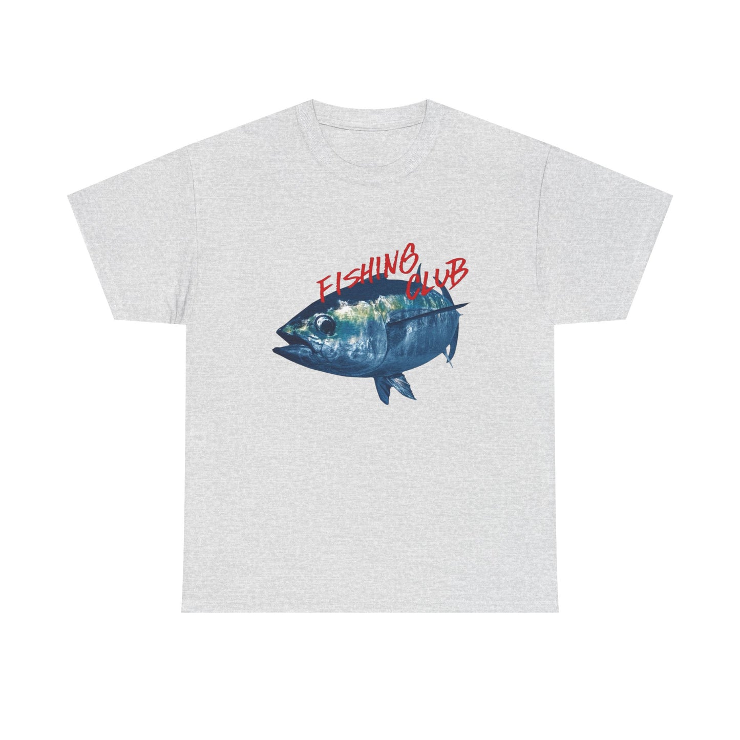 Fishing Club Graphic T Shirt NEW ADULT Unisex Heavy Cotton Tee