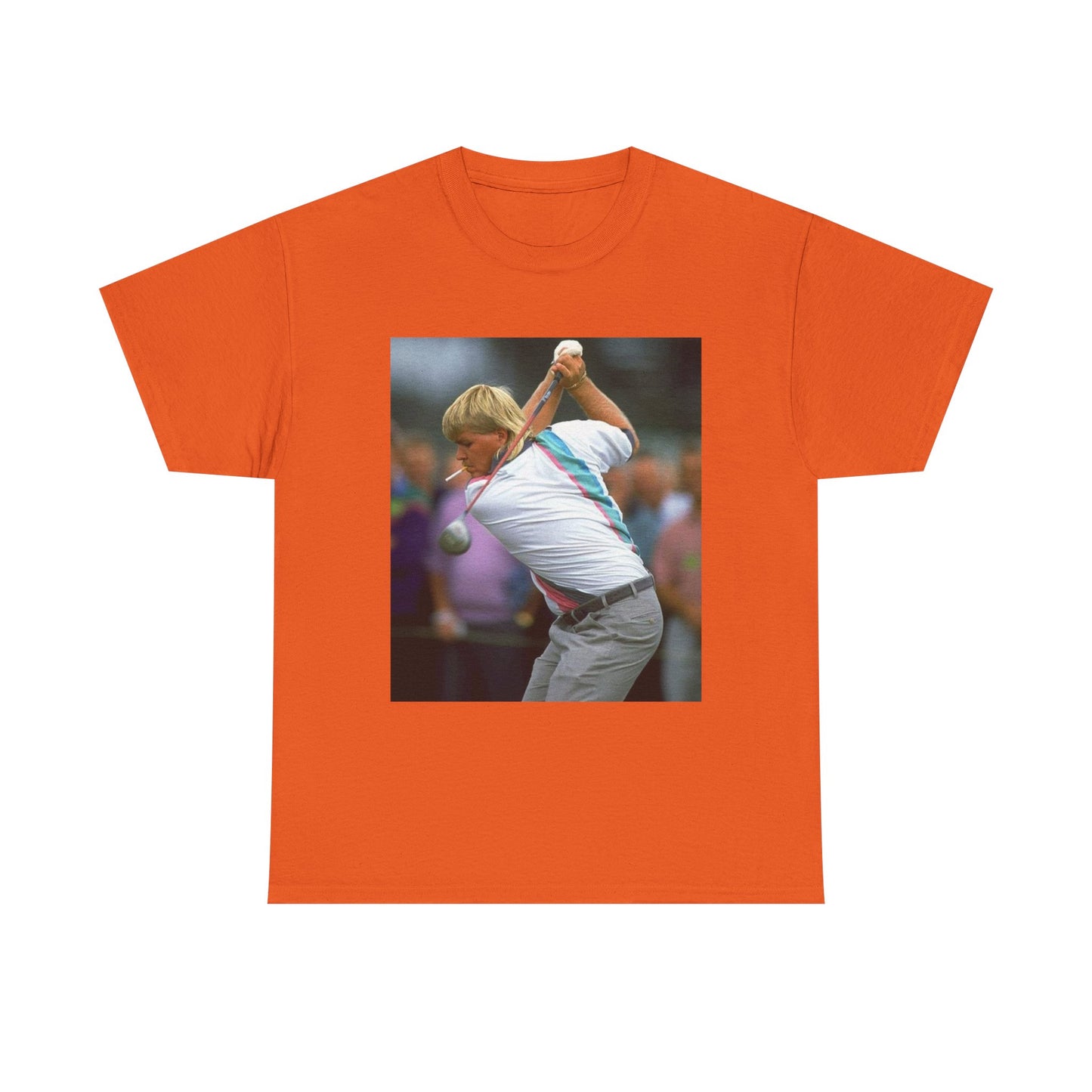 John Daly TShirt Masters golf club Tiger woods Vintage Unisex Heavy Cotton Tee