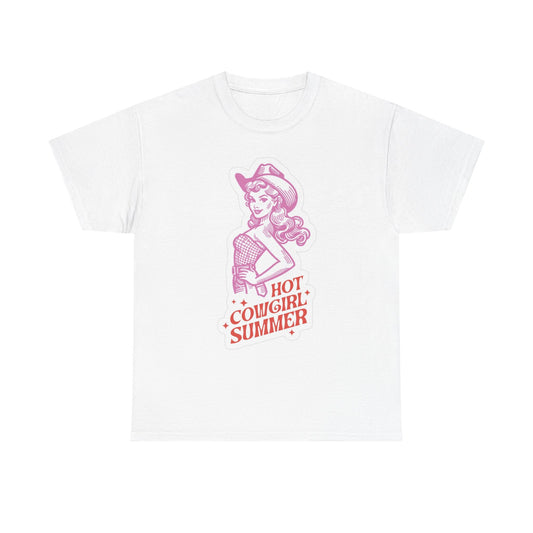 Hot Cowgirl Summer Graphic T Shirt Women's Cotton Tee BRAND NEW