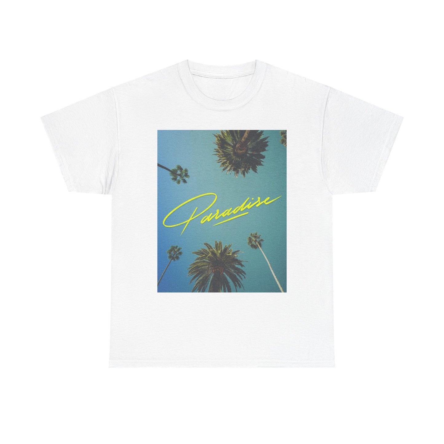 Paradise Graphic T Shirt NEW Adult Unisex Heavy Cotton Tee
