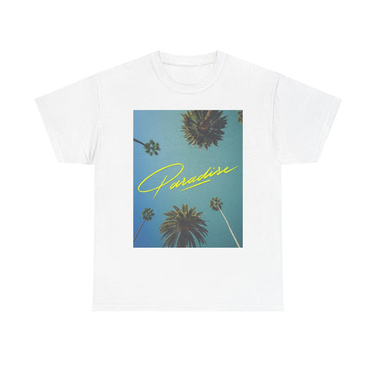 Paradise Graphic T Shirt NEW Adult Unisex Heavy Cotton Tee