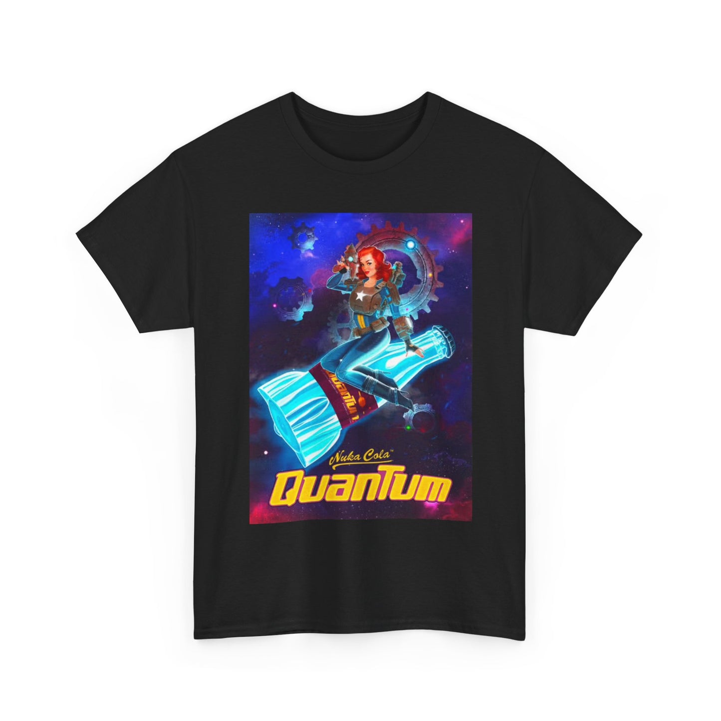 Fallout Tshirt The vault Ghoul Graphic cartoon neon Unisex Heavy Cotton Tee TV