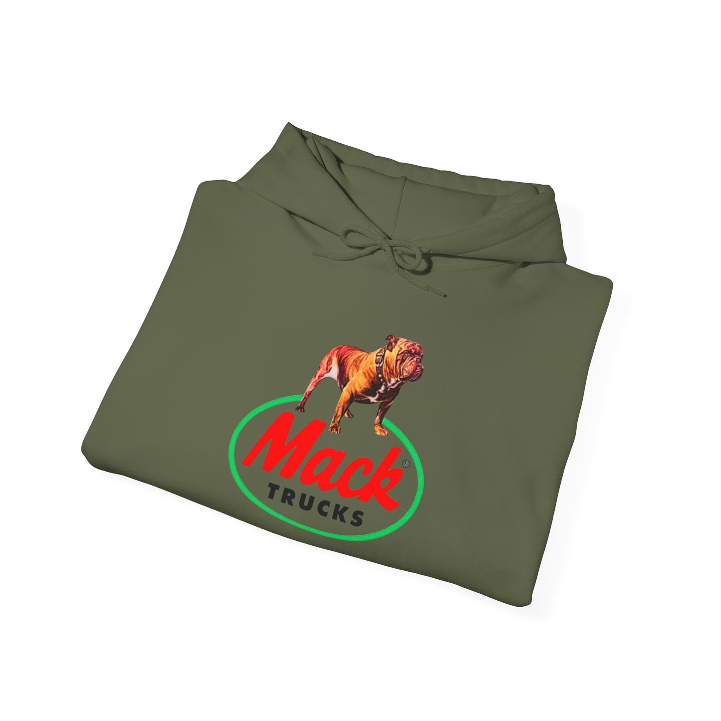 Mack Trucks Retro Graphic Hoodie Unisex Heavy Blend™ Hooded Sweatshirt