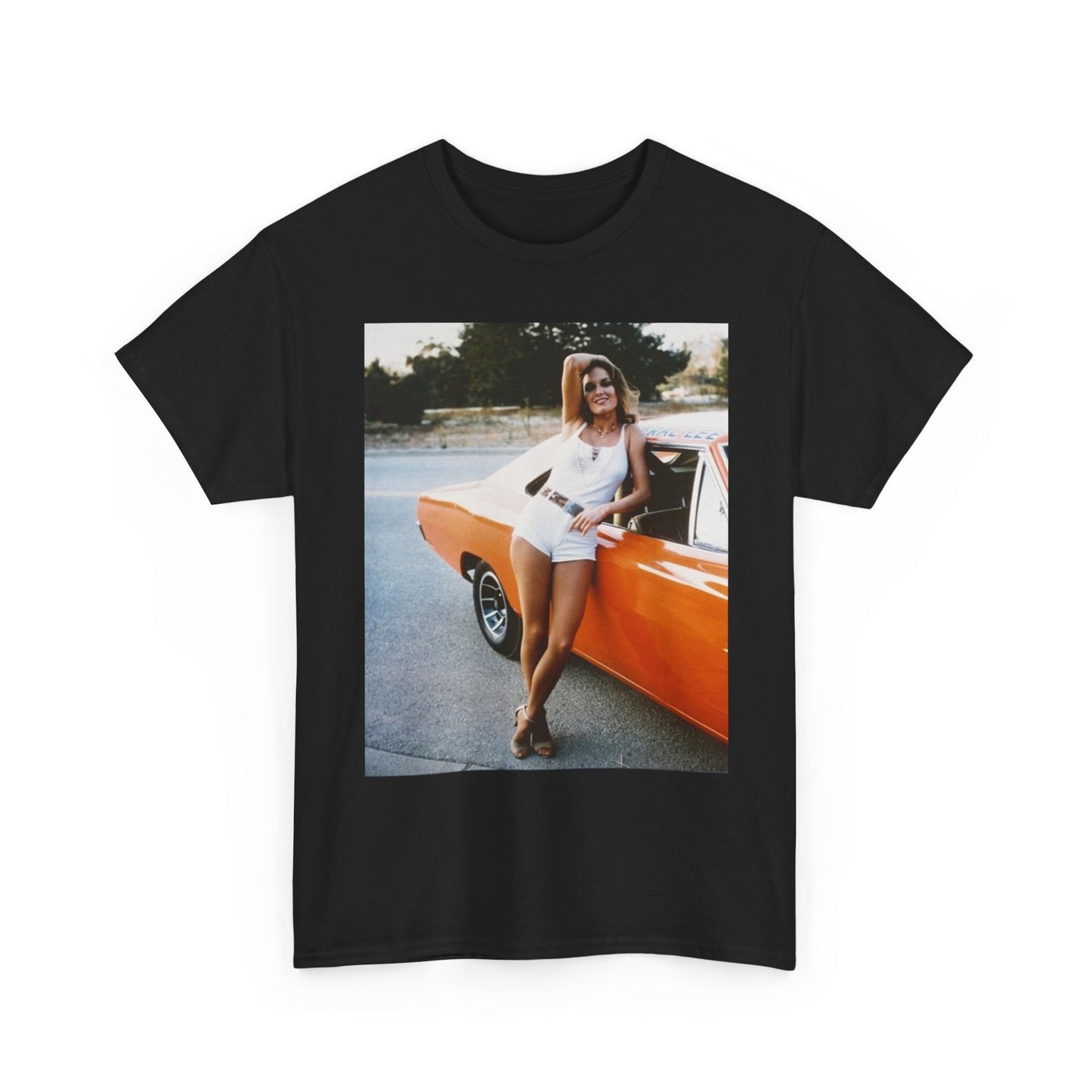 Dukes Of Hazzard Graphic T Shirt Vintage Poster Retro Unisex Heavy Cotton Tee