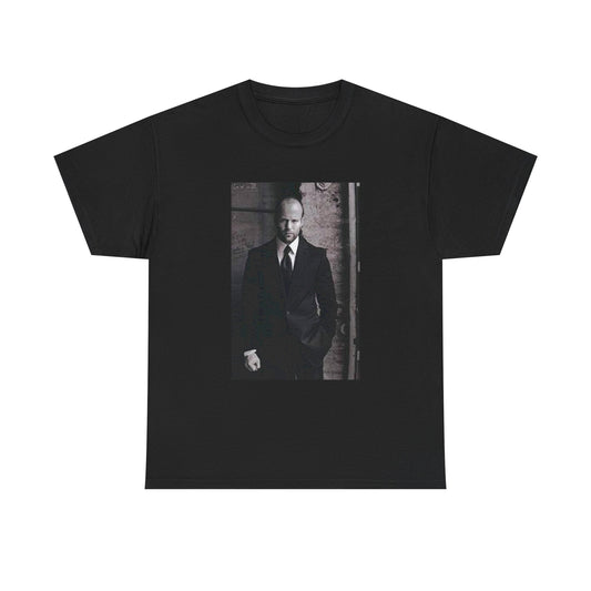 Jason Statham Tshirt Retro Poster New Actor Unisex Heavy Cotton Tee