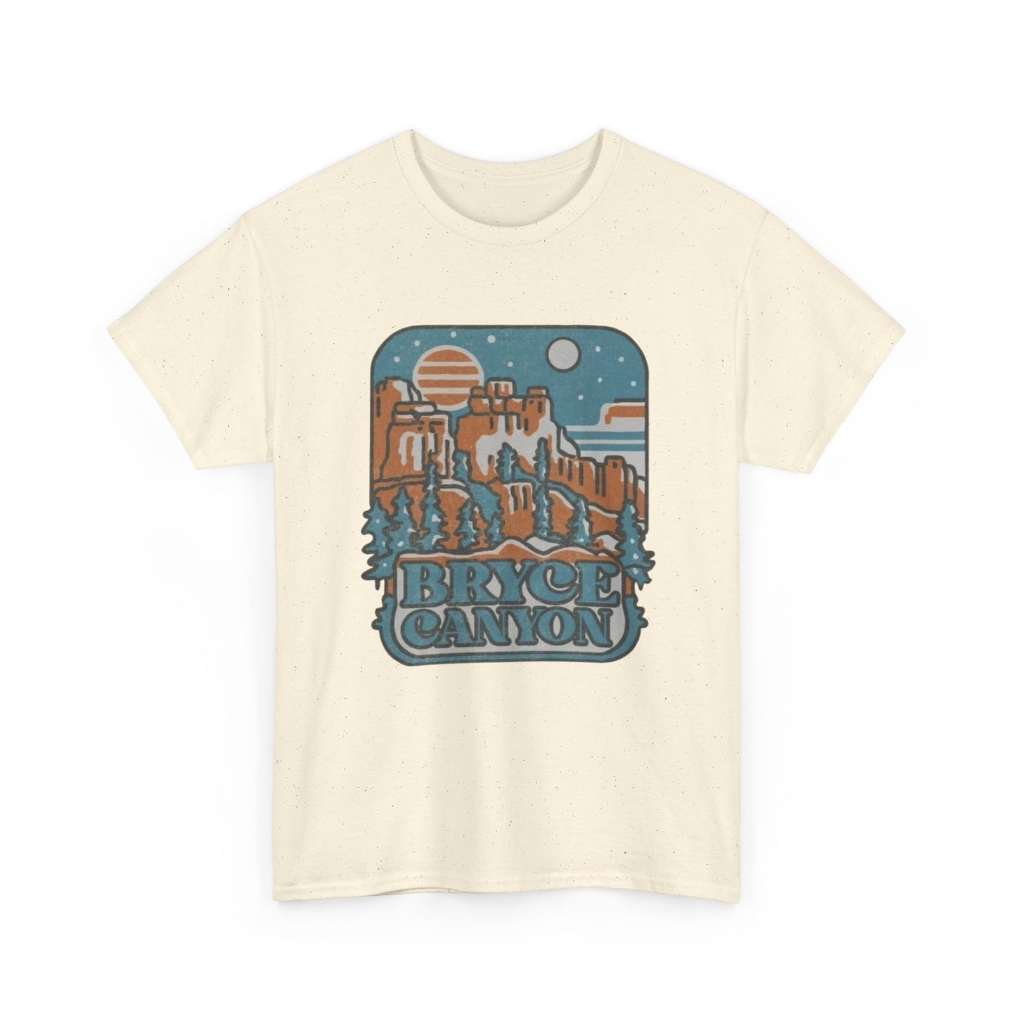 Bryce Canyon Retro Graphic T Shirt NEW Adult Tee