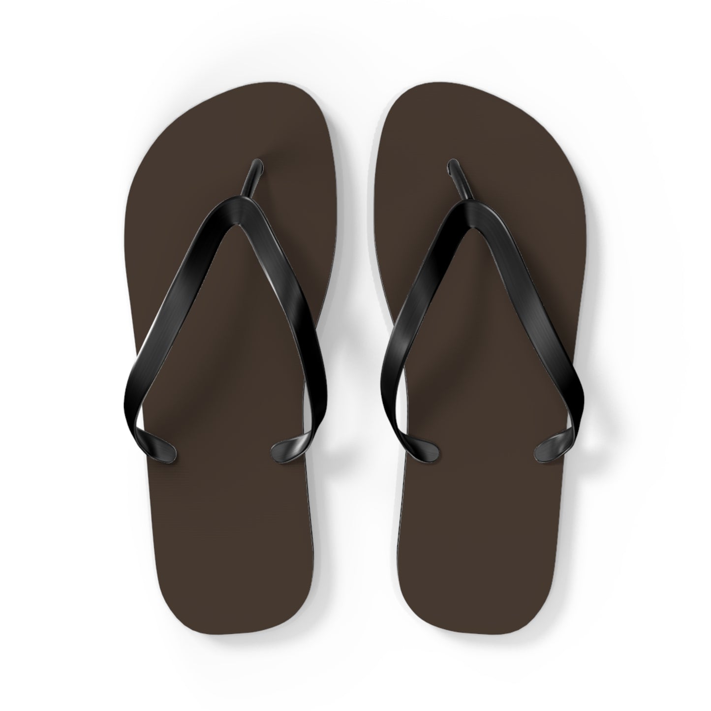 Dark Brown Flip Flops, Sandals Slides, Summer Footwear, Brand New