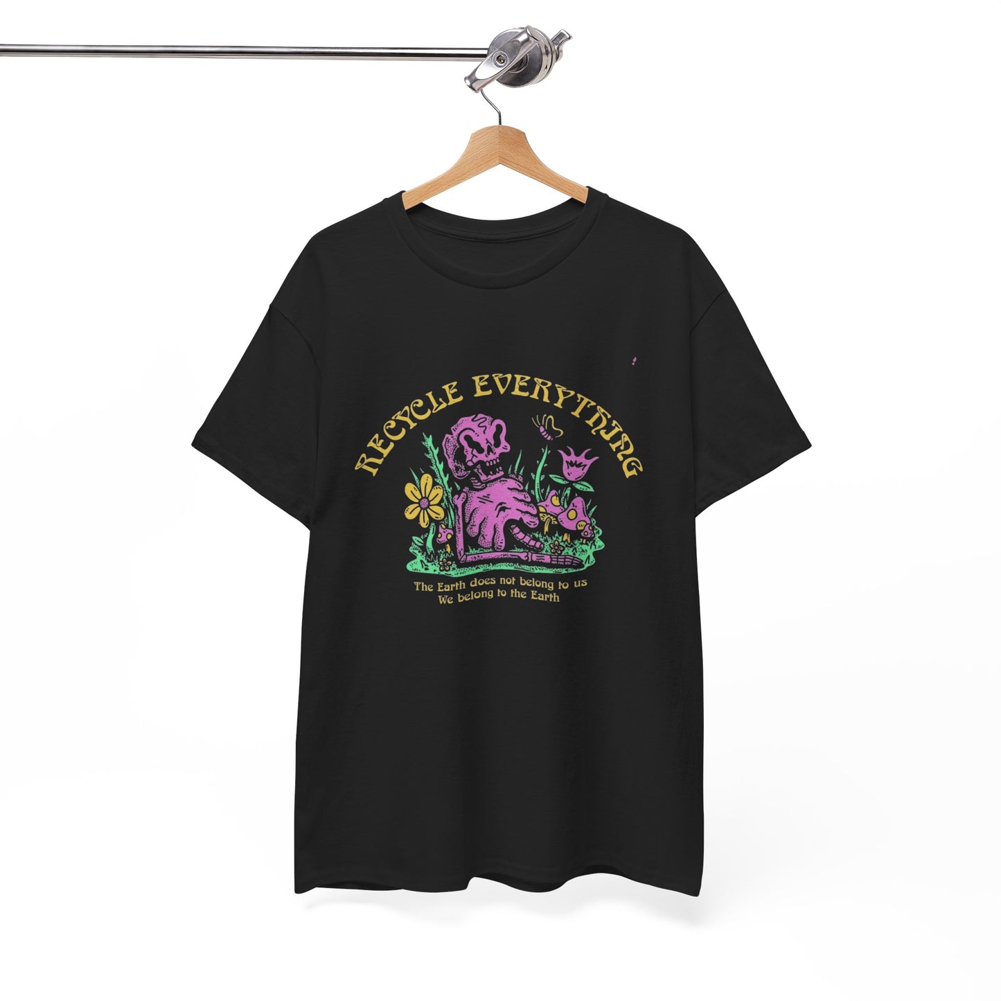 Recycle Everything Graphic T Shirt NEW ADULT Unisex Heavy Cotton Tee