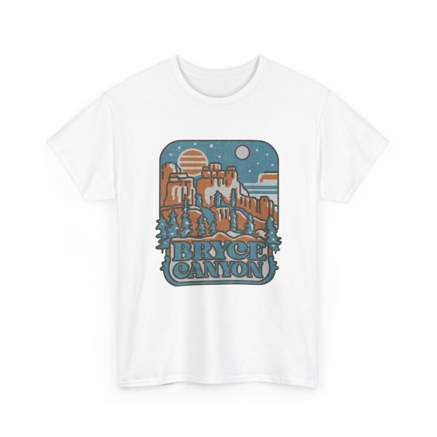 Bryce Canyon Retro Graphic T Shirt NEW Adult Tee