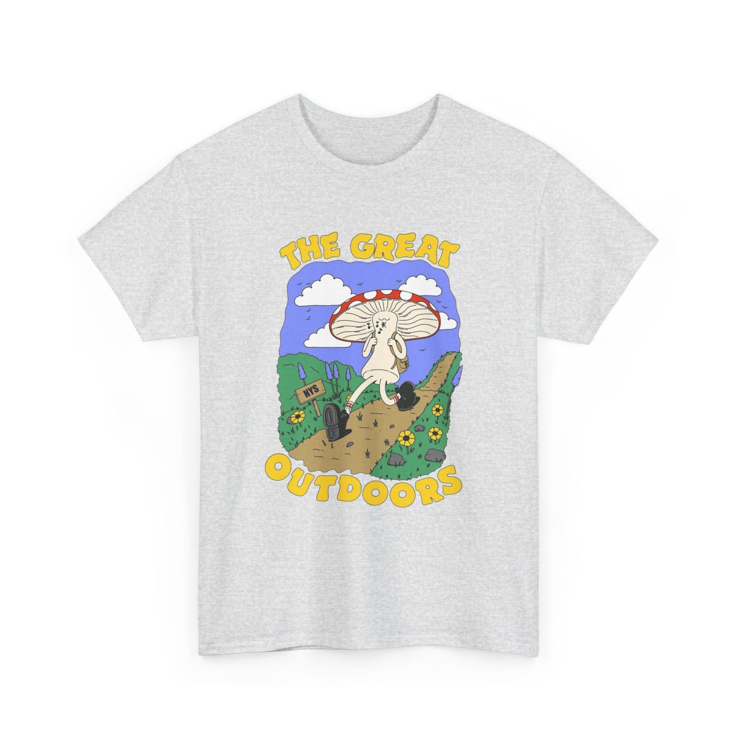 The Great Outdoors Graphic T Shirt NEW Adult Unisex Heavy Cotton Tee