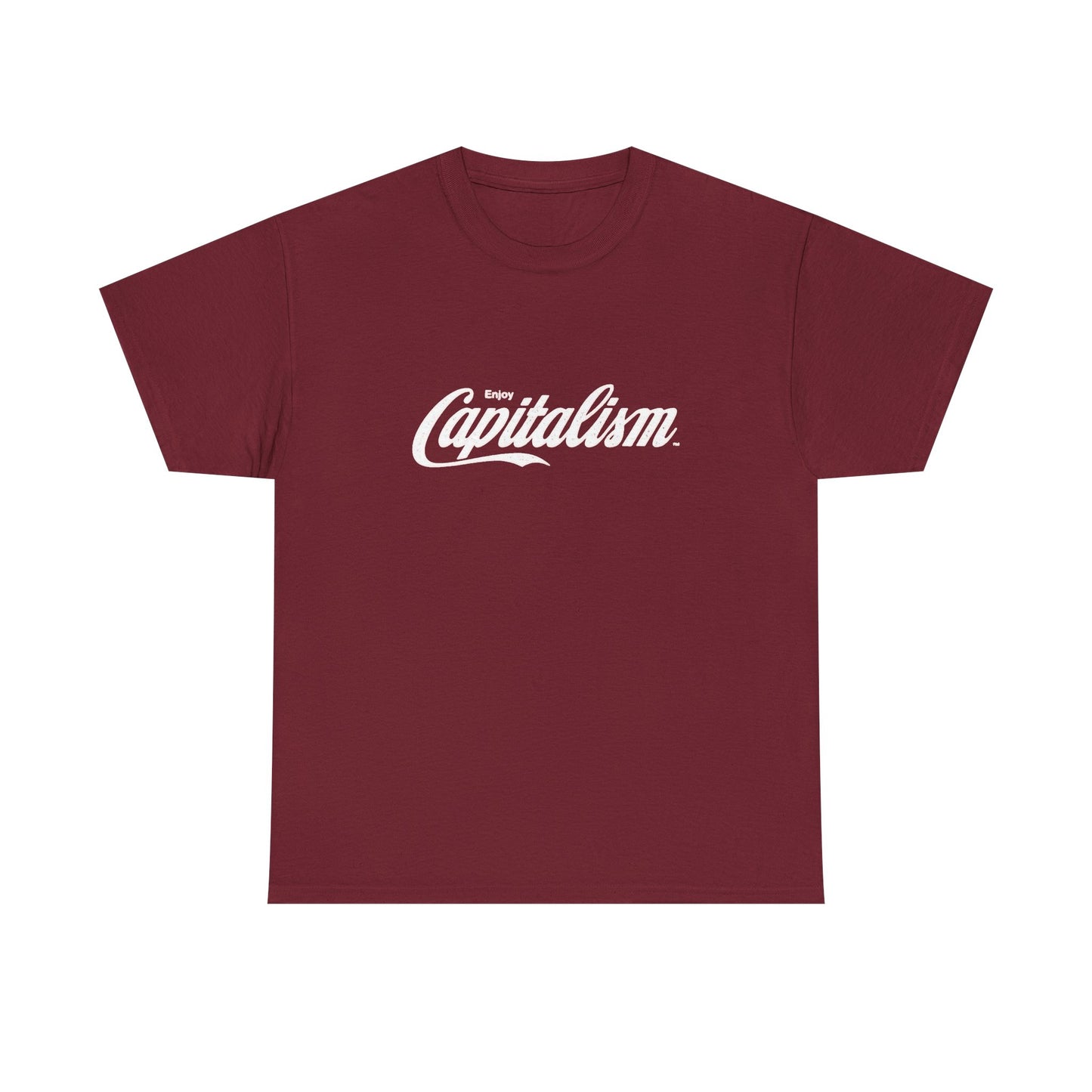 Enjoy Capitalization Graphic T Shirt NEW Adult Regular Sizing Tee