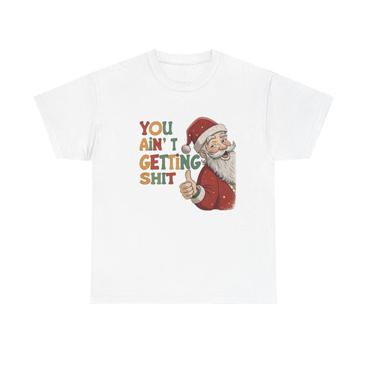 Funny Santa Christmas Graphic T Shirt ADULT NEW