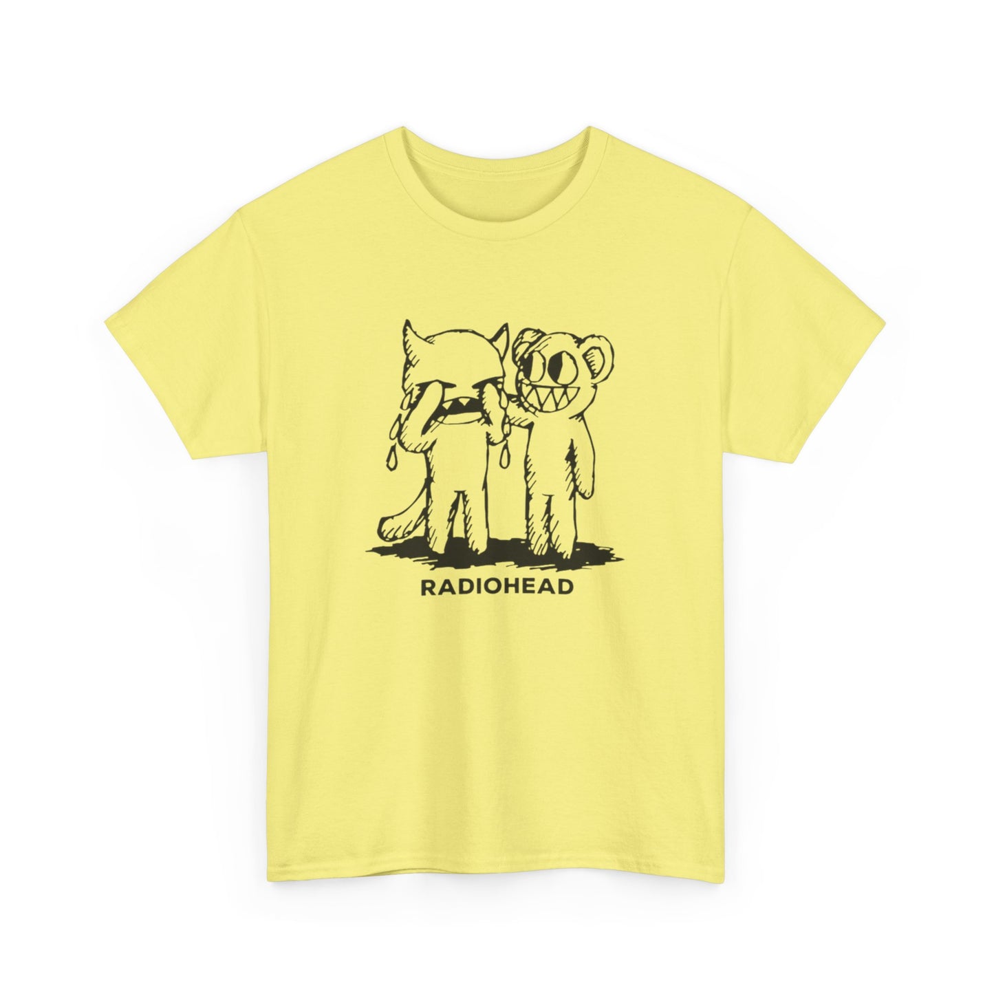 Radiohead Vintage Rock Graphic T Shirt NEW ADULT Heavy Cotton Tee