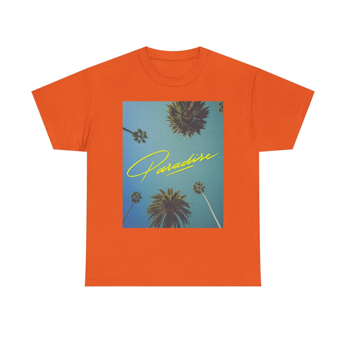 Paradise Graphic T Shirt NEW Adult Unisex Heavy Cotton Tee