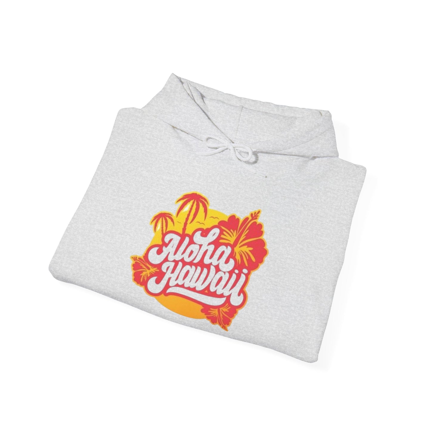 Aloha Hawaii Graphic Hoodie Unisex Heavy Blend™ Hooded Sweatshirt