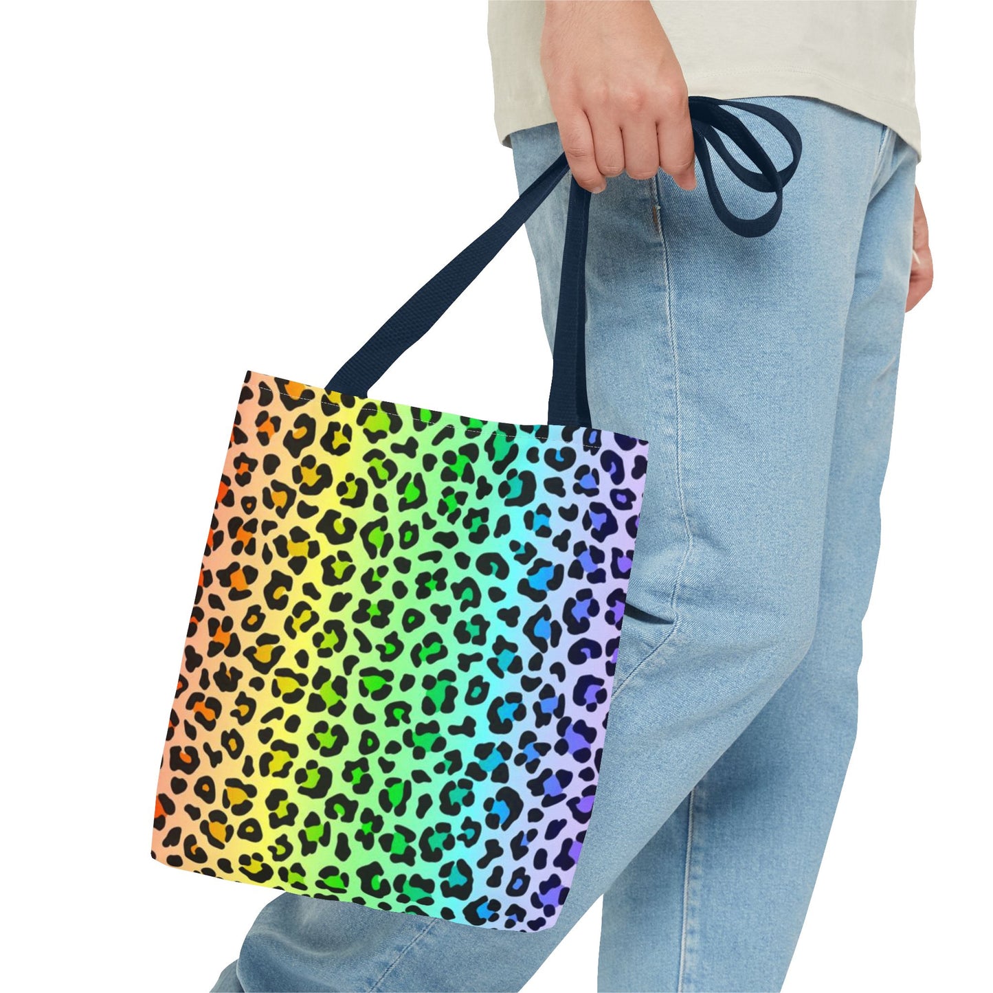 Rainbow Cheetah All Over Print BRAND NEW Purse, Pocketbook,Travel Tote Bag