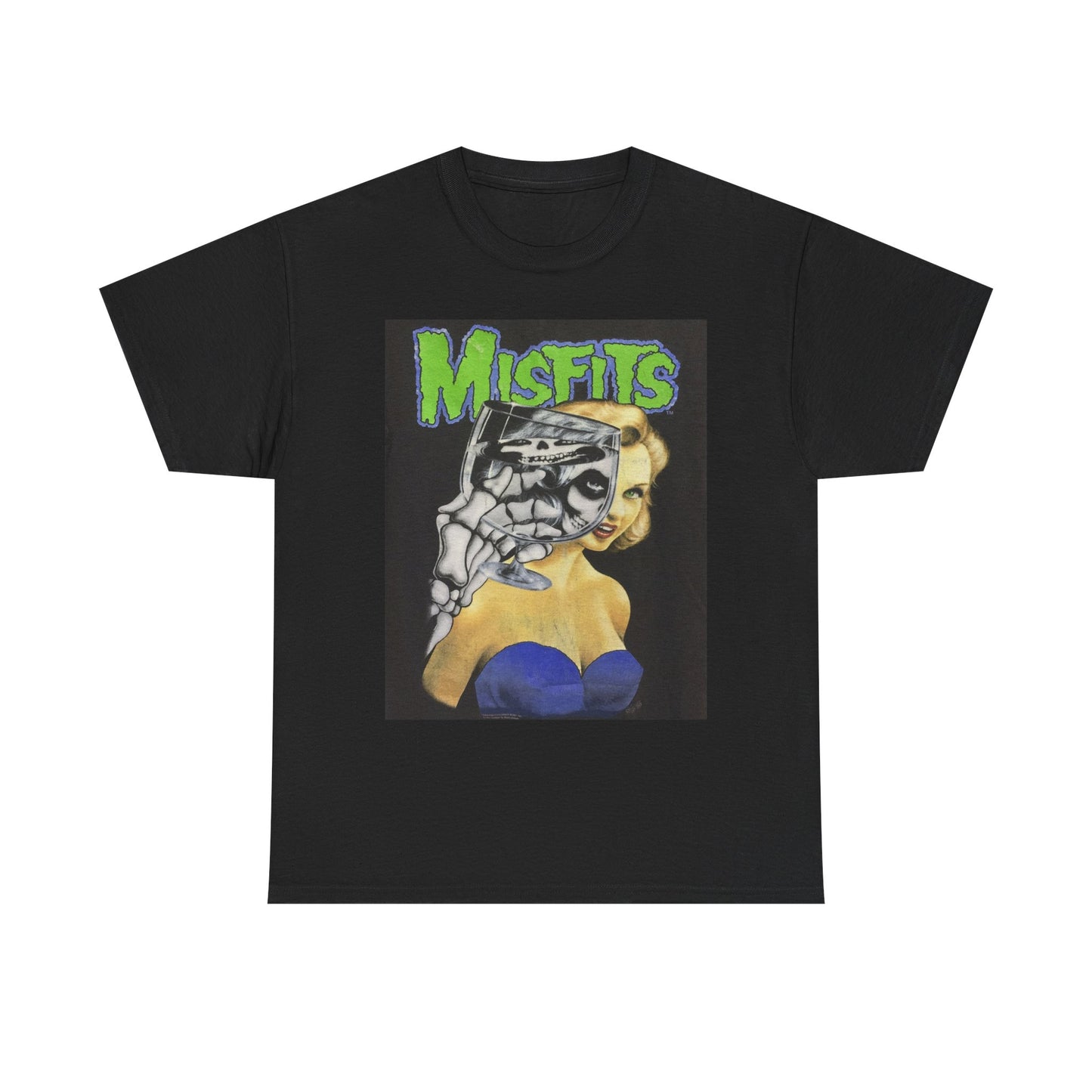 Misfits Graphic T Shirt Vintage Metal Women Retro Unisex Heavy Cotton Tee