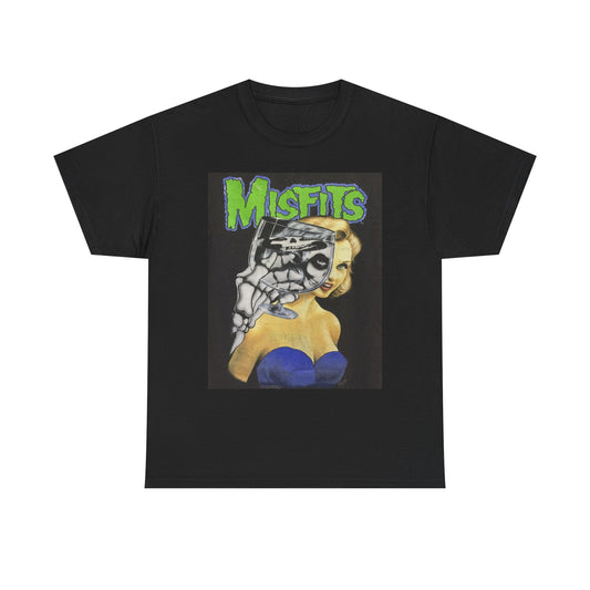 Misfits Graphic T Shirt Vintage Metal Women Retro Unisex Heavy Cotton Tee