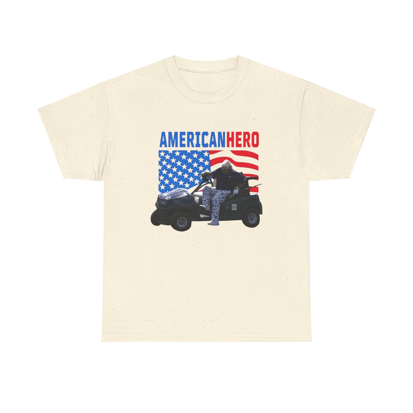 John Daly American Golf Hero Vintage T Shirt Unisex Heavy Cotton Tee Gift