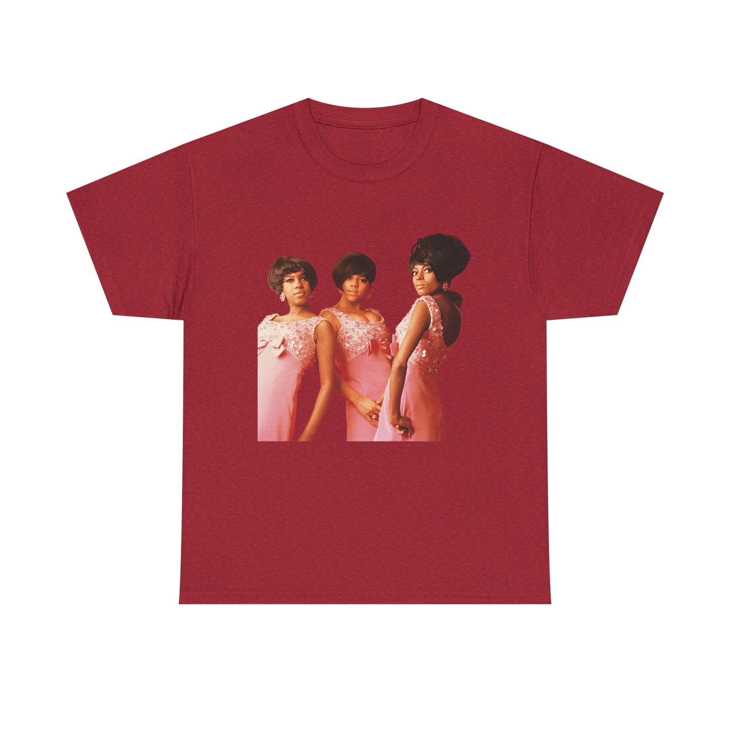The Supremes Tshirt Vintage Diana Ross Retro Poster Unisex Heavy Cotton Tee 71