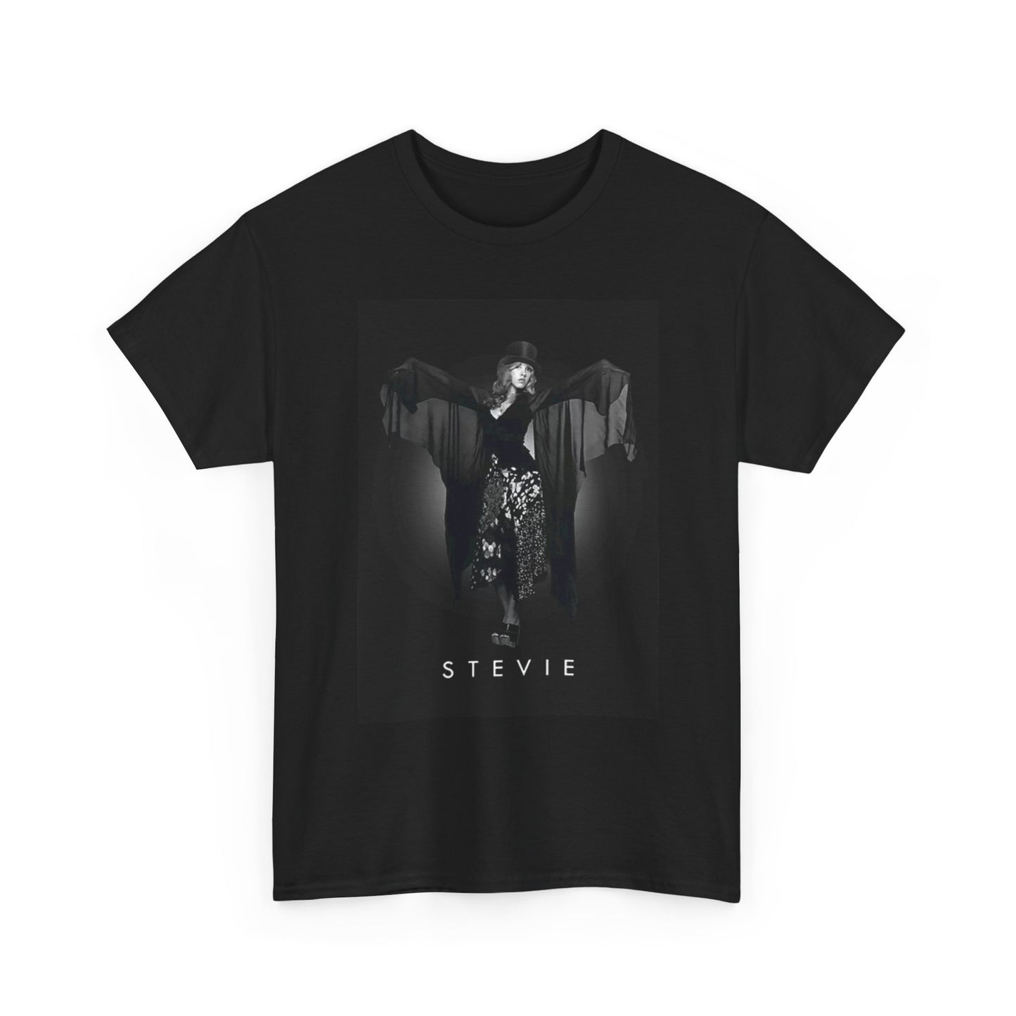 Stevie Nicks T Shirt Vintage Rock 70s Art Unisex Heavy Cotton Tee