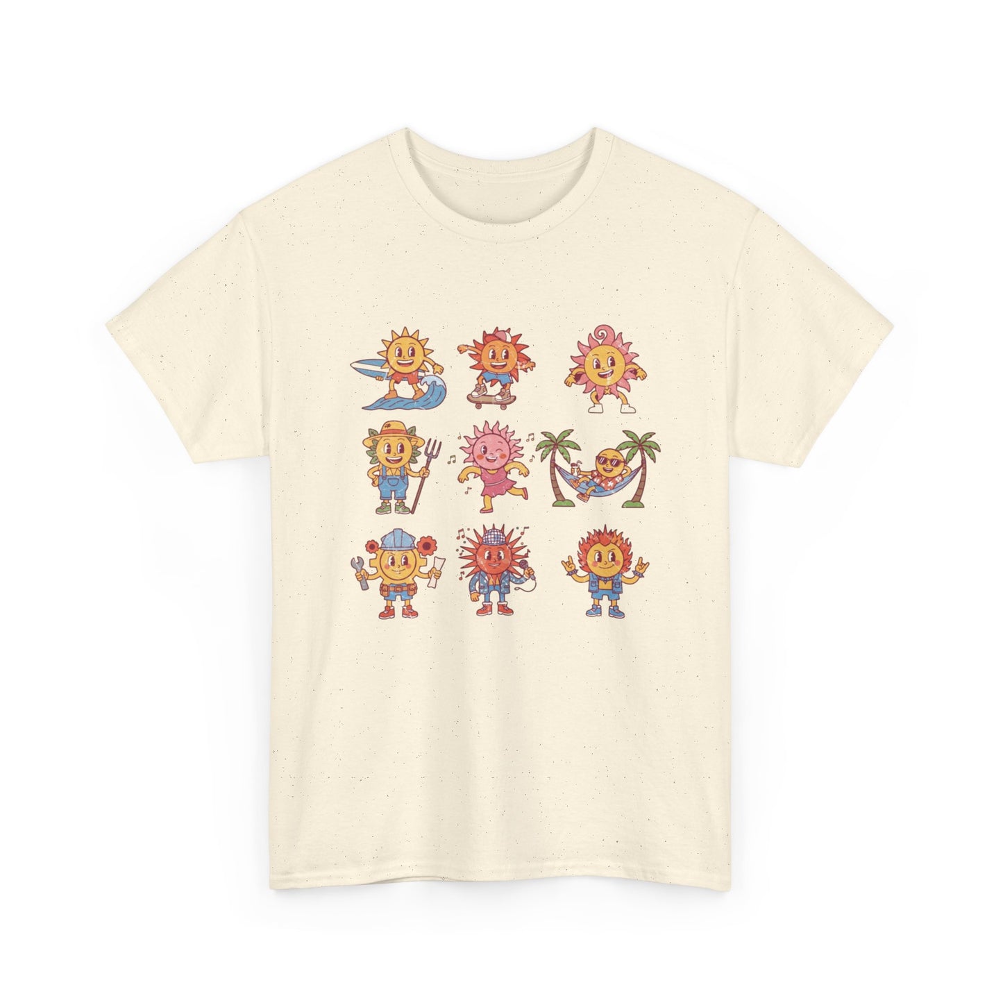 Sunshine Graphic T Shirt Heavy Cotton Tee