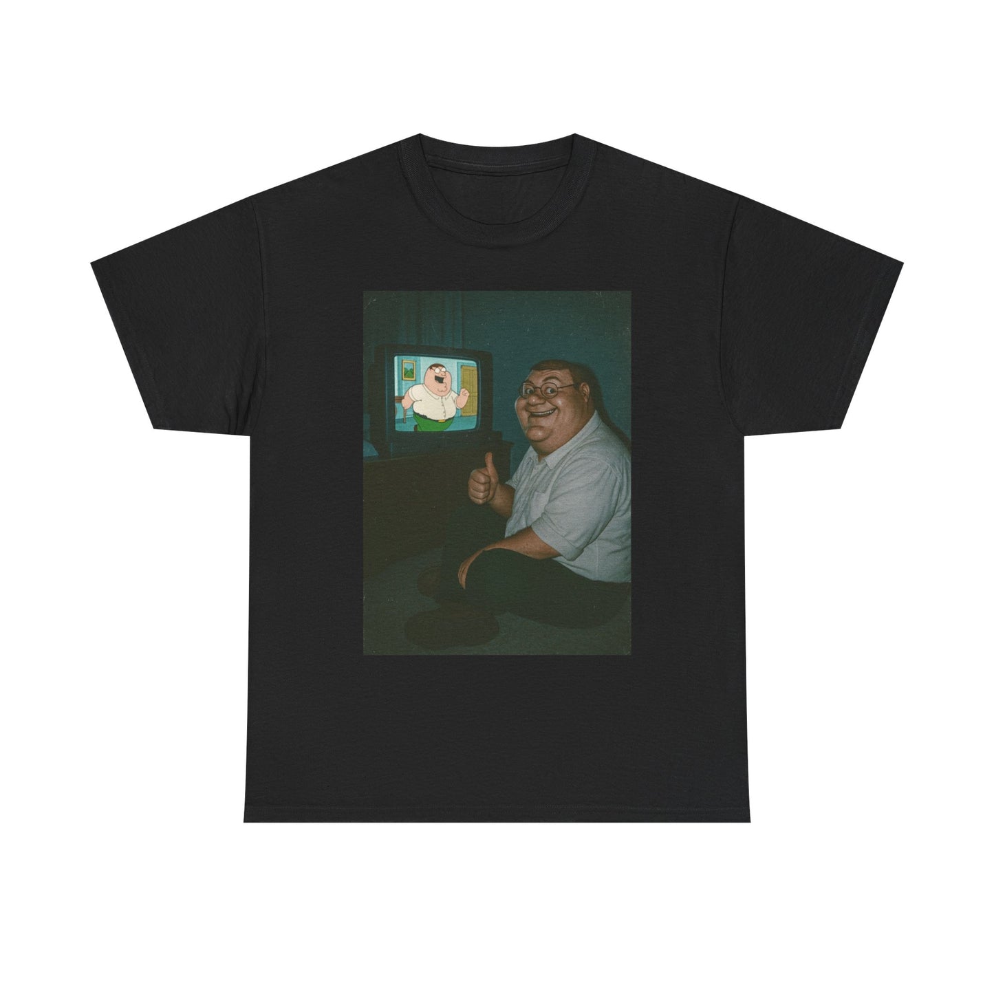 Family Guy Graphic T Shirt Retro Peter Funny Unisex Heavy Cotton Tee