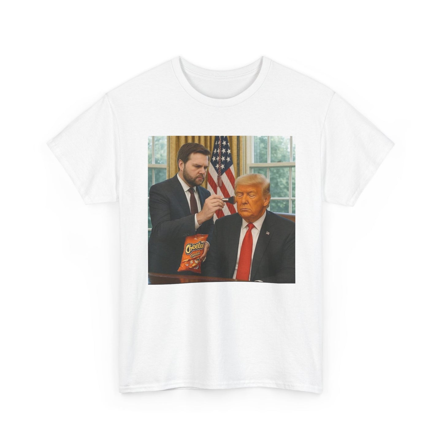 Cheetos Trump Funny Graphic T Shirt NEW Cotton Tee Gift