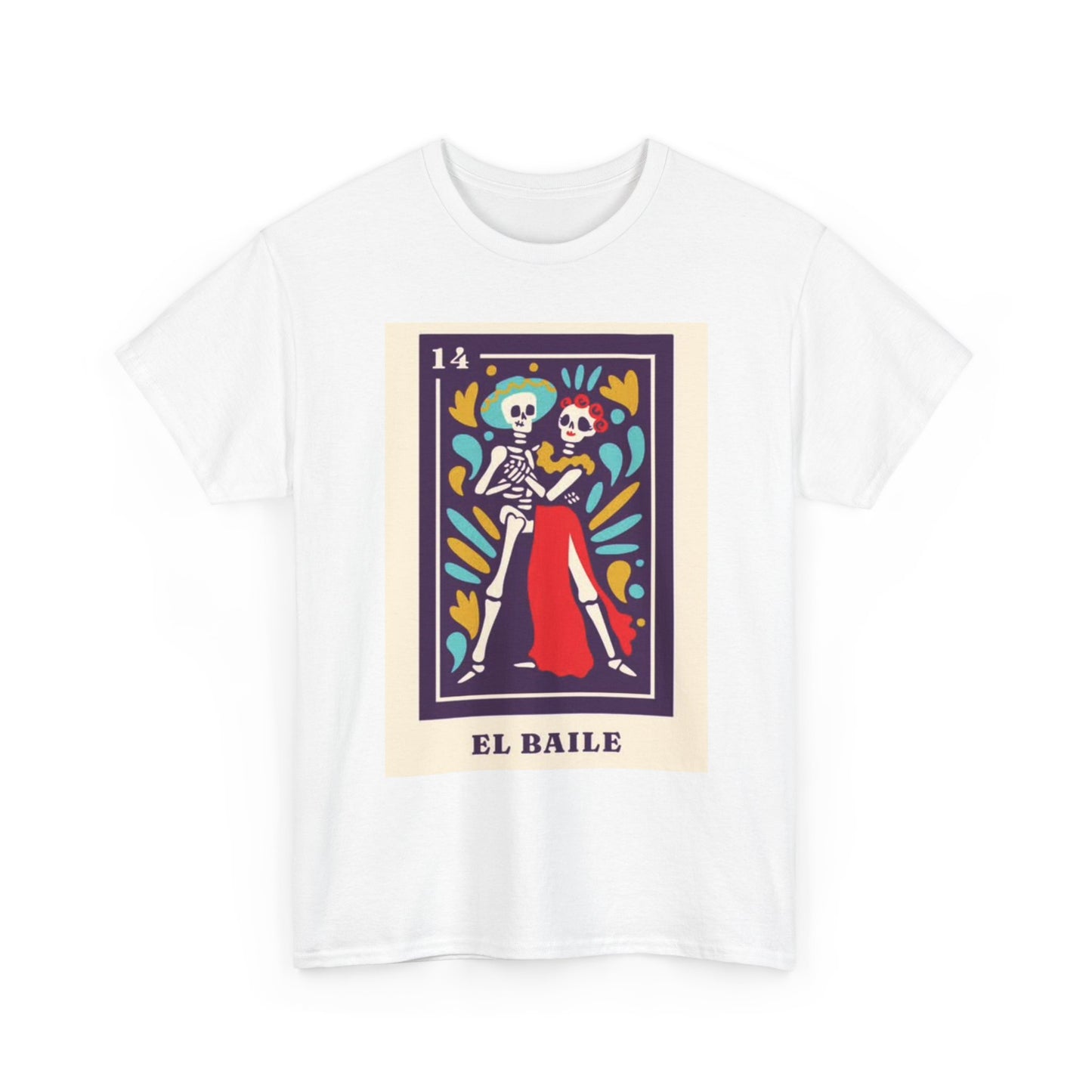 Day Of The Dead Graphic T Shirt Retro Art Mexico Vintage Unisex Heavy Cotton 10